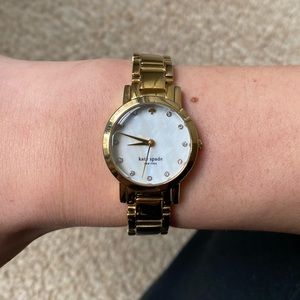 Gold Kate Spade Watch